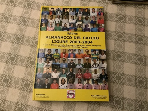 Almanacco del calcio ligure - calcio,
