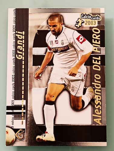 Del piero calcio cards - piero, panini