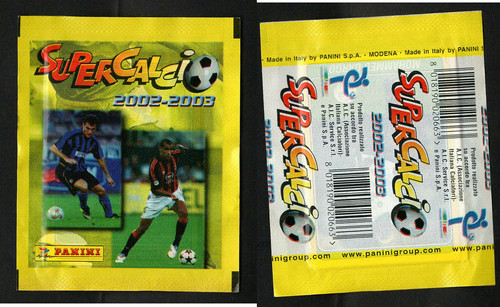 Bustina supercalcio 2002 2003 - supercalcio, 2002-2003