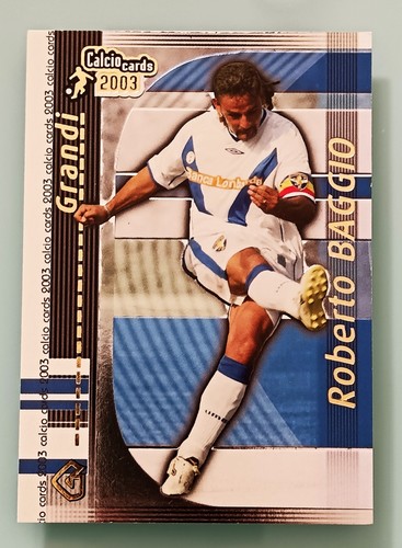 Baggio calcio cards panini - calcio,