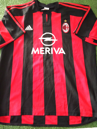 Milan 2003 2004 football shirt - milan,