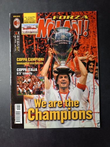 Rivista calcio forza milan we - milan!,