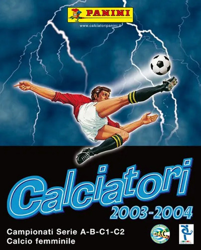 Panini calciatori 2003 - panini, 2003-04