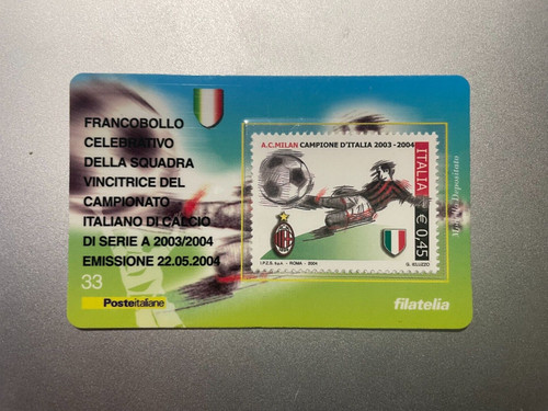 2004 tessera filatelica - 2004, a.c