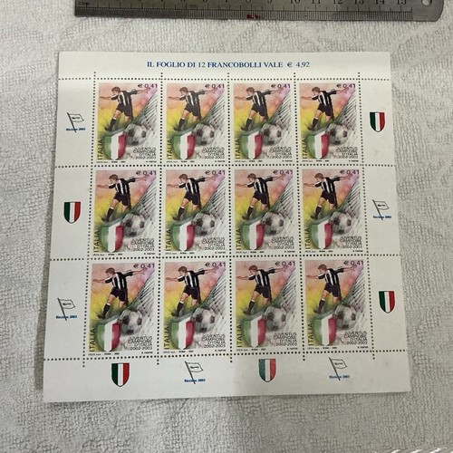 Italia 2003 foglio francobolli