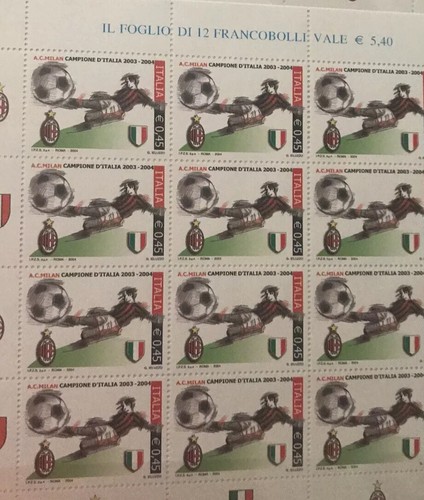 2004 francobolli scudetto - 2004,